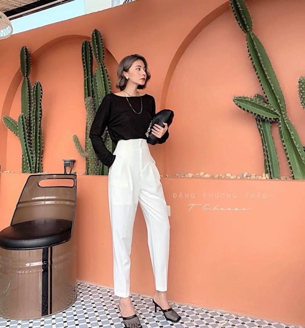 FREE SHIP_ QUẦN BAGGY CẠP LIỀN 2 KHUY SIÊU HOTTREND