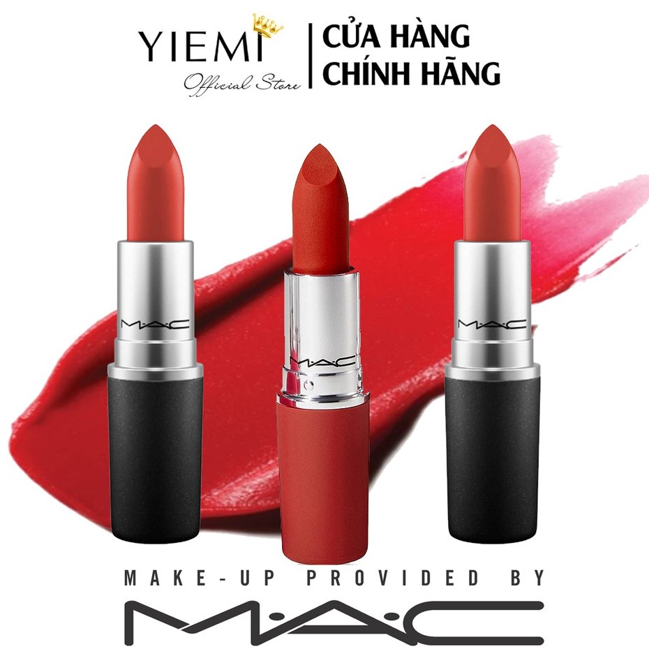 Son MAC Powder Kiss Lipstick 3g New 2021, Lên Màu Cực Chuẩn Cho Đôi Môi Nàng Min Màng