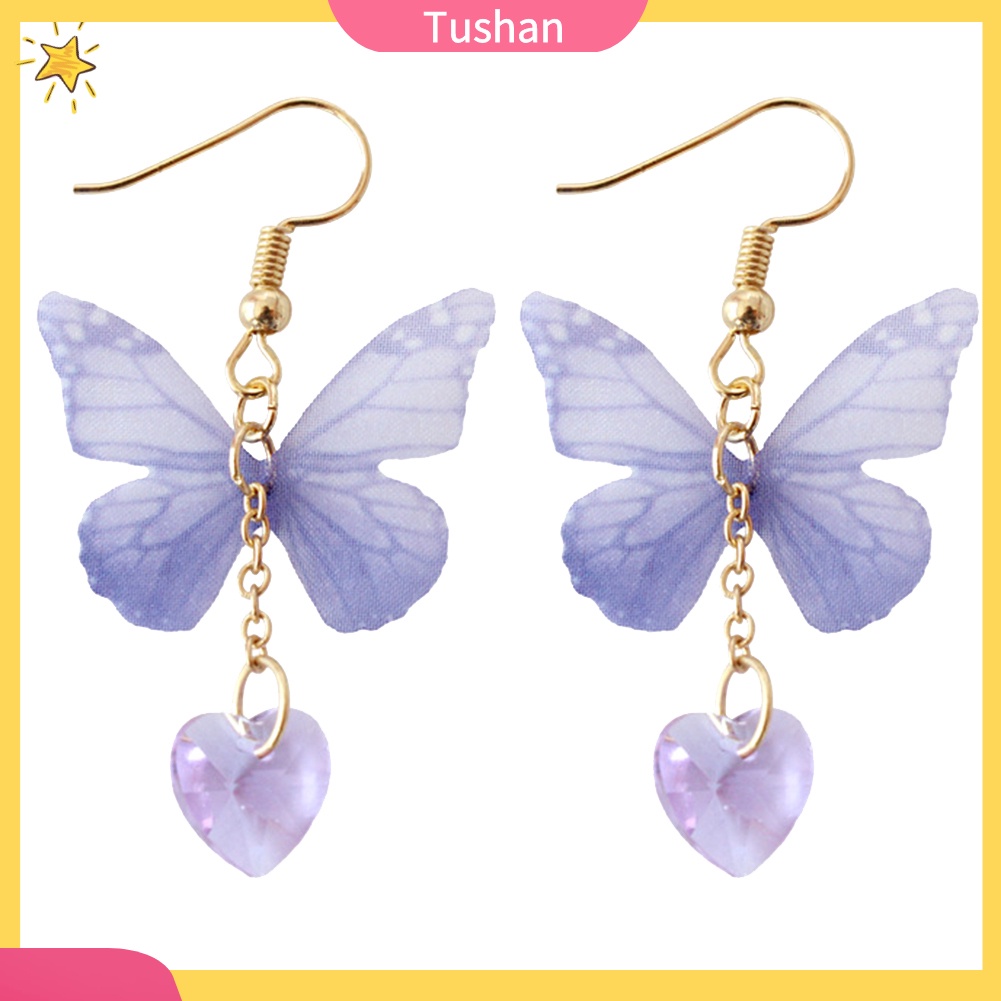 Khuyên tai nữ trang dáng dài tạo hình độc đáo