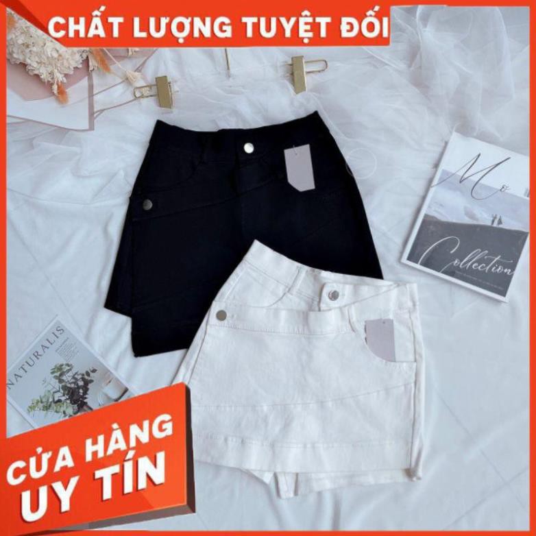 🌈FREESHIP🌈 Chân váy kaki đắp chéo sang chảnh UNn