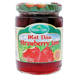 [FREESHIP 99K TOÀN QUỐC Mứt dâu Golden Farm lọ 210g