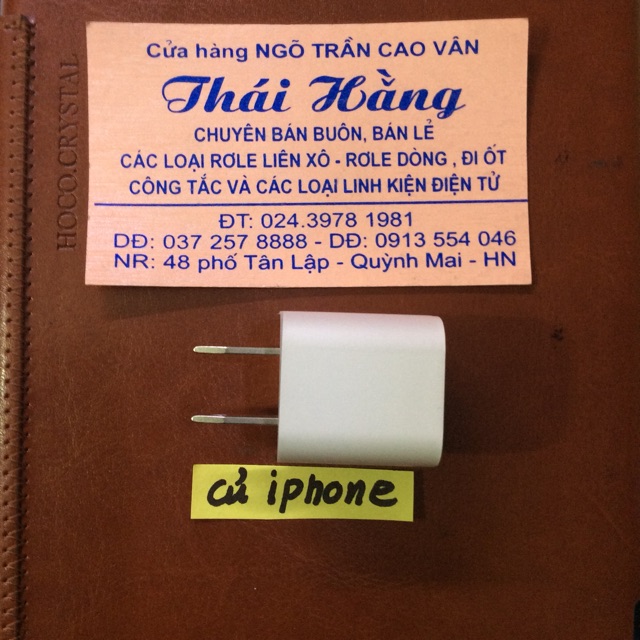 Củ sạc iphon loại tốt giá cho 2 chiếc