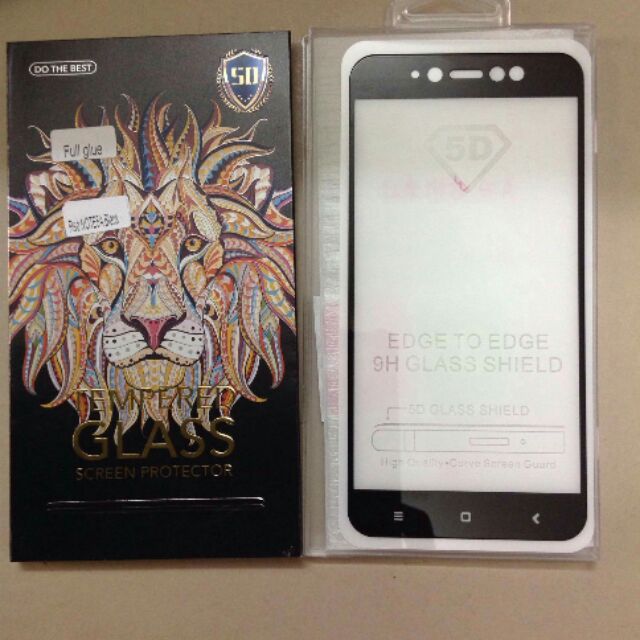Kính cường lực 9D cho Rdmi Note 5A, Full màn hình
