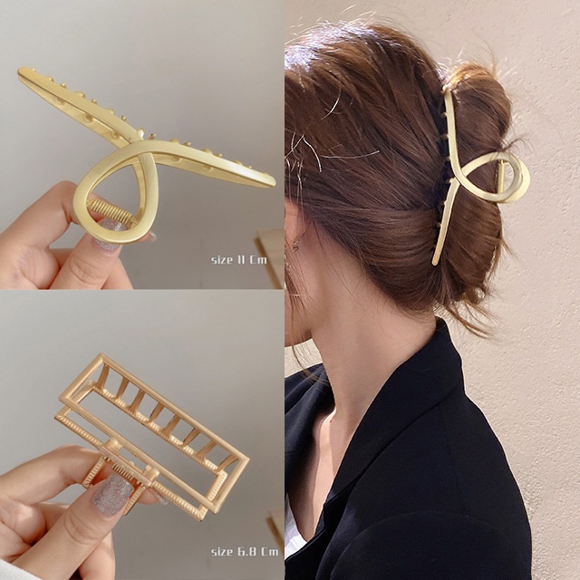 Kẹp Tóc Móng Vuốt Hình Cá Mập Màu Sắc Tươi Sáng Phong Cách Hàn Quốc Cho Nữ