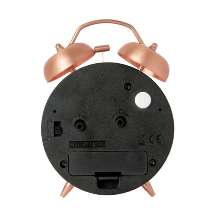 Đồng Hồ Để Bàn ARTBOX Hàn Quốc Bằng Kim Loại Mặt Nhám Màu Vàng Hồng (Lớn)