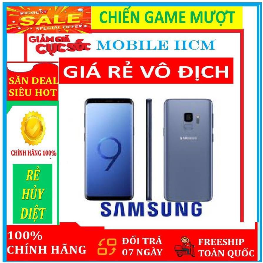 Điện thoại CHÍNH HÃNG Samsung Galaxy S9 ram 4G bộ nhớ 64G mới - Chơi Game nặng mượt