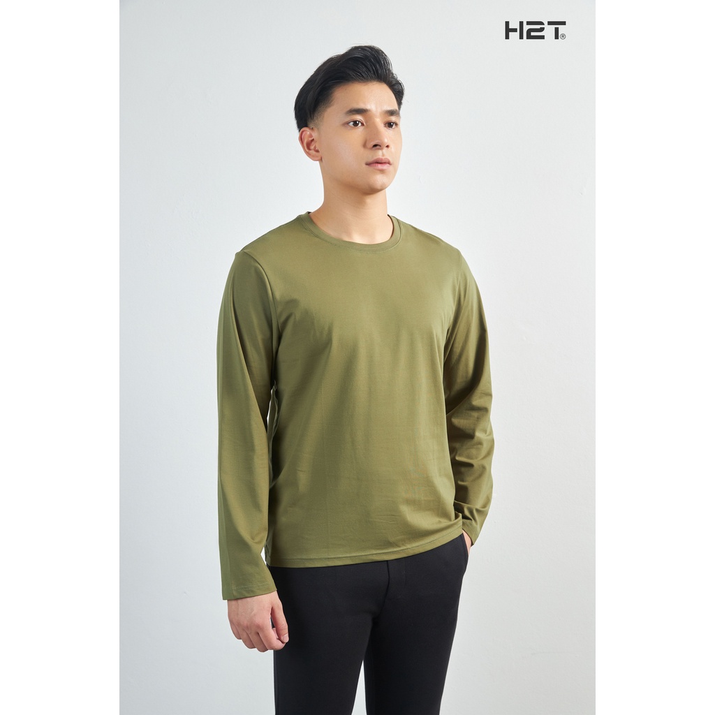 [Mã INCU50 giảm 50K đơn 250K] Áo Thun Dài Tay Trơn Basic H2T 8 Màu - Vải Mềm Mịn Co Giãn 0899 | BigBuy360 - bigbuy360.vn