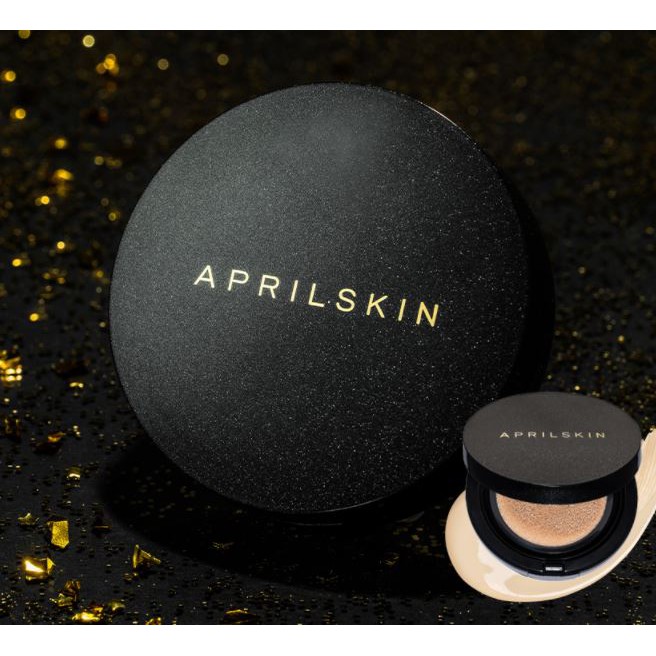 Phấn Nước Che Phủ Tốt, Dưỡng Ẩm Cho Lớp Nền Hoàn Hảo Aprilskin Magic Snow Cushion Galaxy Edition SPF50+/PA+++ 15g | BigBuy360 - bigbuy360.vn