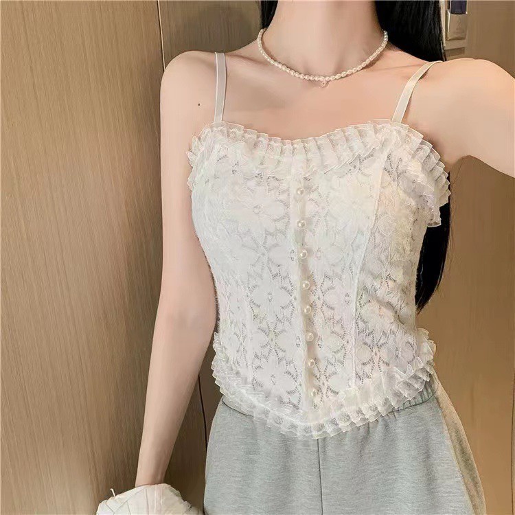 Áo Bra Nữ Ren Hoa 2 Dây Công Chúa Gợi Cảm Tôn Dáng Sexy Quyến Rũ 3029