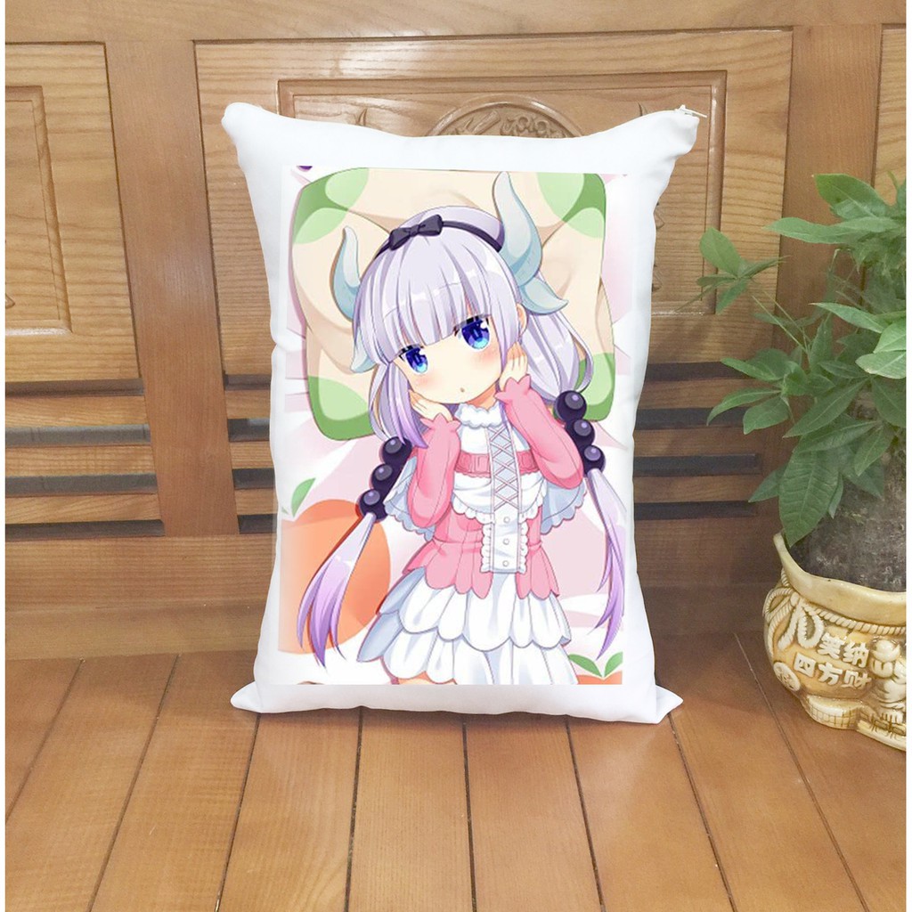 Gối ôm gối ngủ anime manga hình chữ nhật in theo yêu cầu
