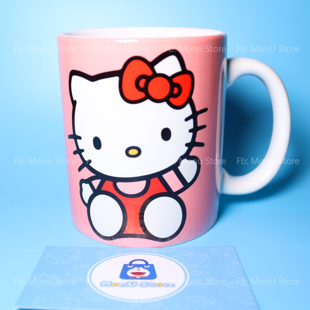 Ly sứ hoạt hình Hello Kitty dễ thương cute (ly thường, ly huyền ảo)