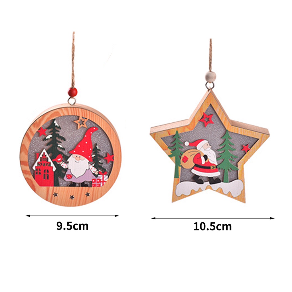 Surpr Đèn LED Treo Trang Trí Giáng Sinh Tiết Kiệm Năng Lượng