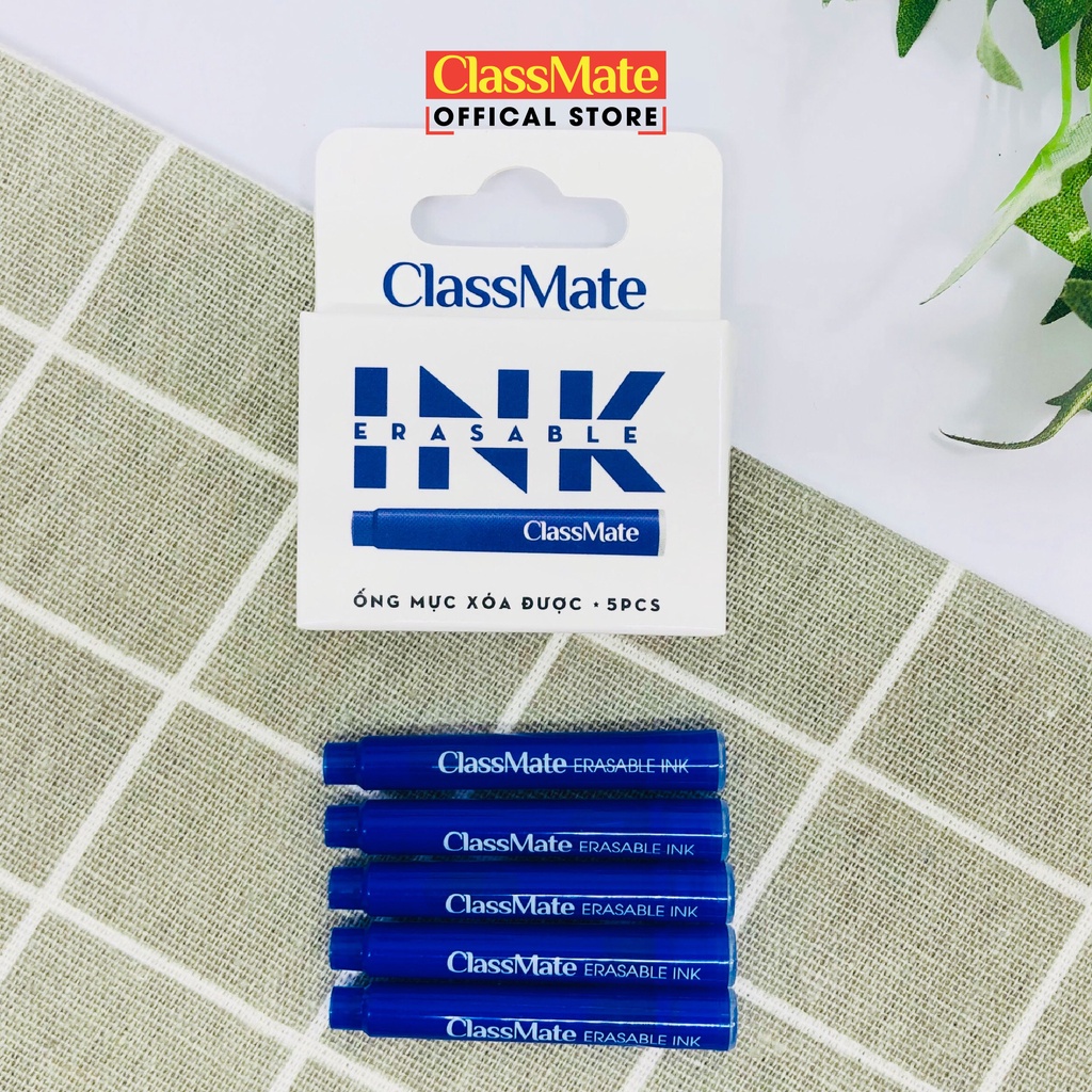 Vỉ ống mực xóa được Classmate Hải Hà CL-IC301 (dành cho bút máy xóa được)