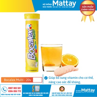 Bocalex Multi - Giúp bổ sung vitamin cho cơ thể, nâng cao sức đề kháng, nâng cao thể trạng, chống mệt mỏi.