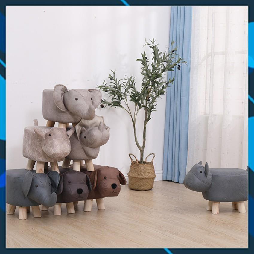 [HÀNG THỬA] Ghế đôn hình thú bọc da siêu cute cho bé | BigBuy360 - bigbuy360.vn