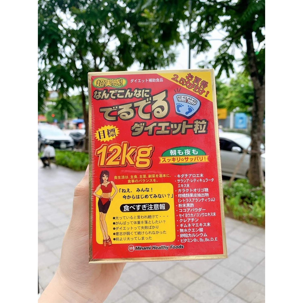Viên Giảm Cân 12kg Minami Healthy [CÓ BÁN LẺ] của Nhật Bản