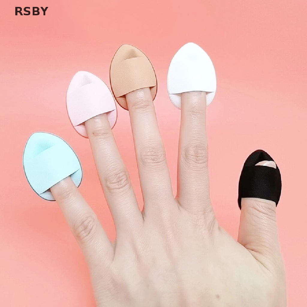 Set 3 / 10 Mút Trang Điểm Mini Đeo Ngón Tay Tiện Lợi Mới