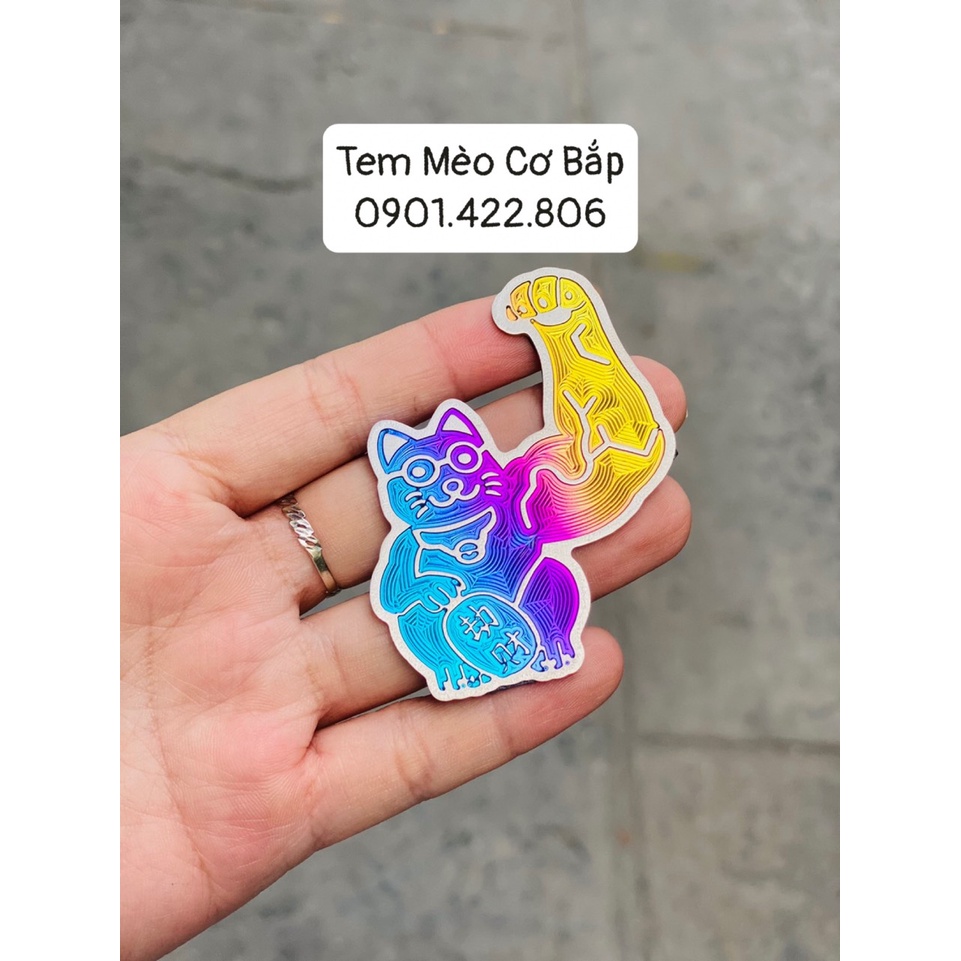 Tem Titan Mèo cơ bắp