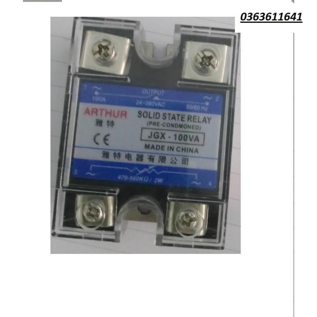 [TBĐiện] - [Sốc] Rơ le bán dẫn Arthur Relay bán dẫn Arthur Solid state relay Arthur SSR Fotek ARTHUR 100VA 100DA 100AA