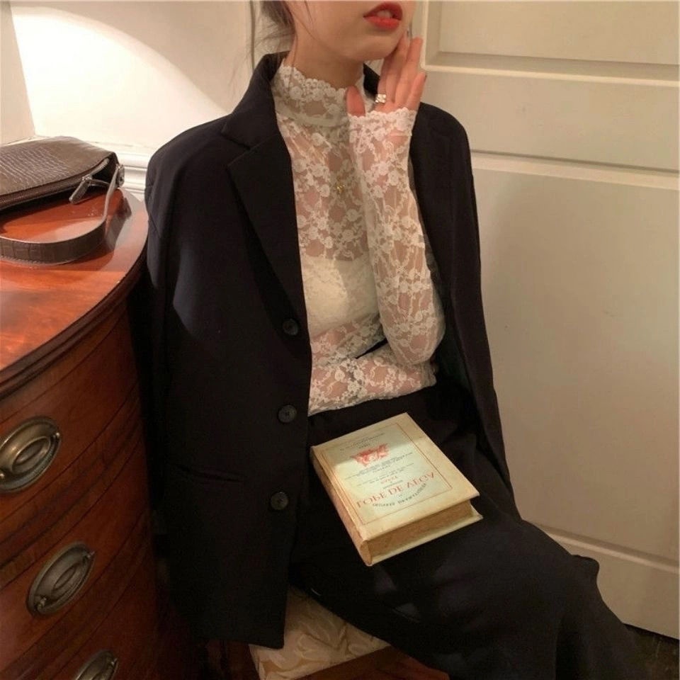 Áo ren tay dài thời trang mùa hè mới 2023