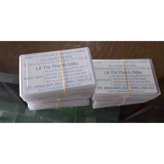 In Nhanh  Danh Thiếp KTS - Miễn Phí Thiết Kế