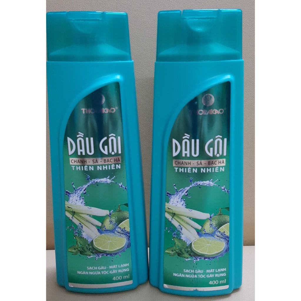 Dầu gội Chanh Sả Bạc Hà 400ml Thorakao