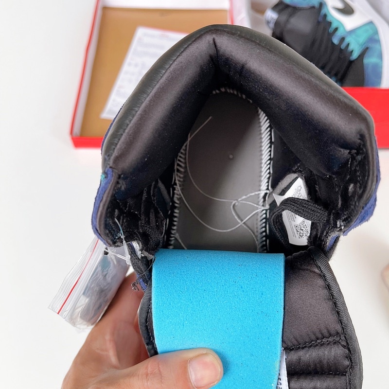 Giày Jordan High Tie Dye ( JD Xanh loang Galaxy ) Bản đẹp  - Fullbox có dây phụ đi kèm