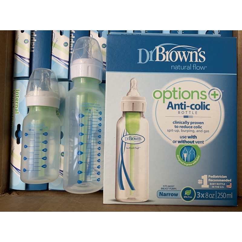 1 Bình Sữa Dr Brown's Option Plus Cổ Hẹp 240ml