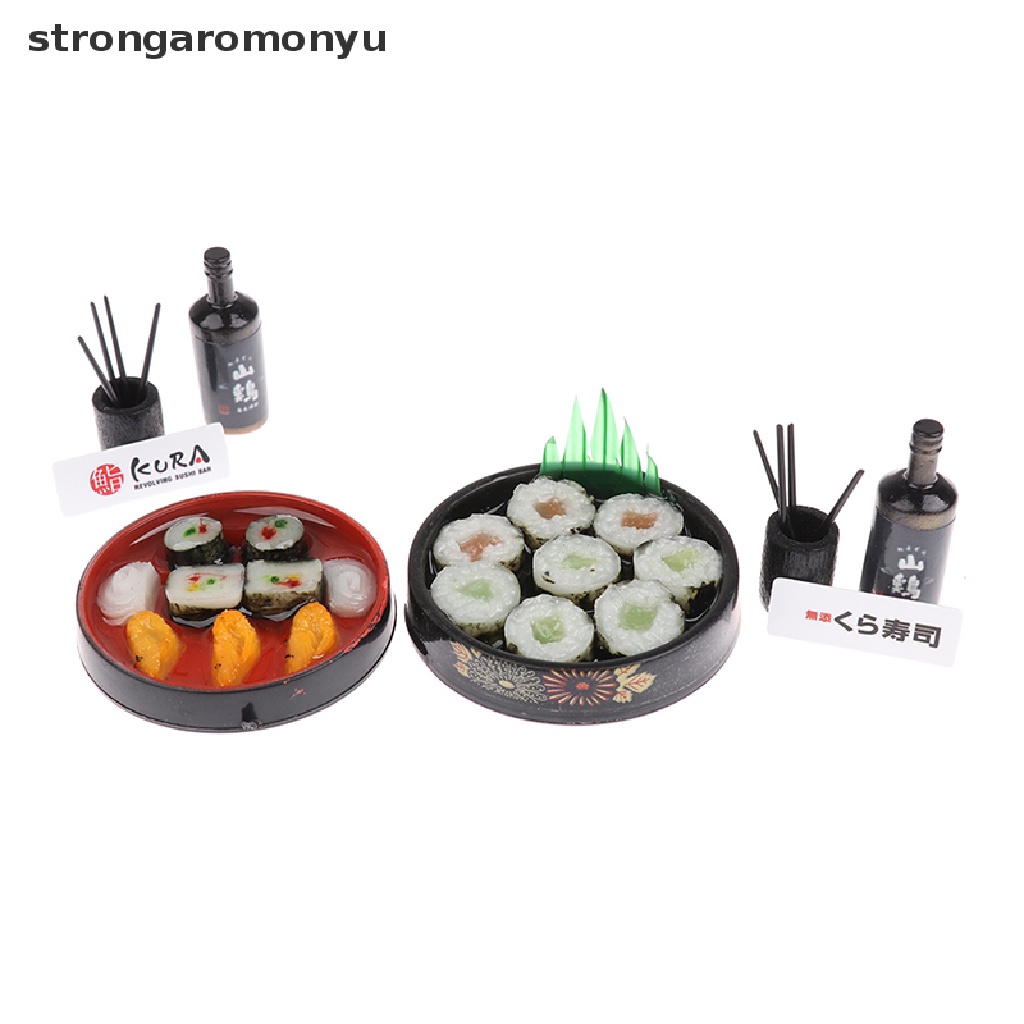 Mô Hình Cơm Sushi / Phô Mai Mini Trang Trí Nhà Búp Bê
