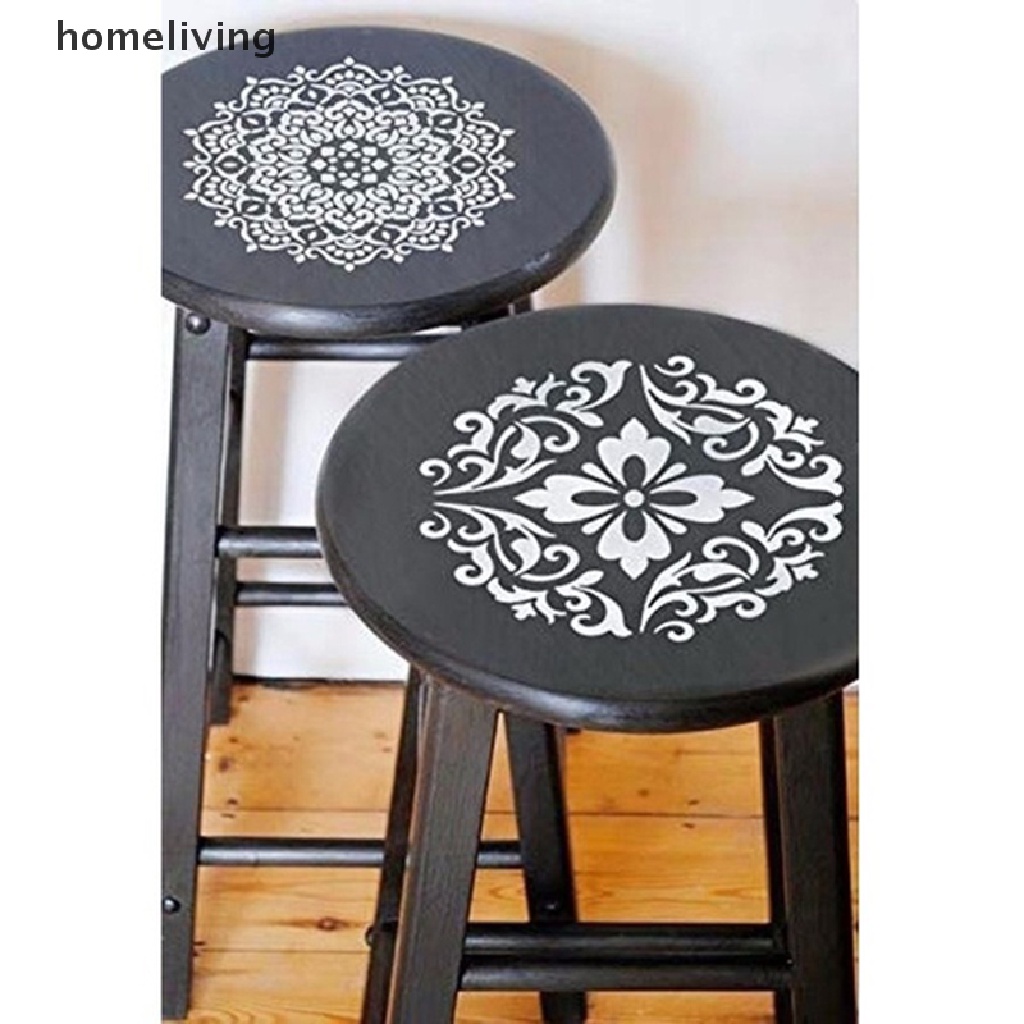 Khuôn Mẫu Trang Trí Sổ Lưu Niệm 30 * 30CM Họa Tiết Mandala Độc Đáo Đẹp Mắt