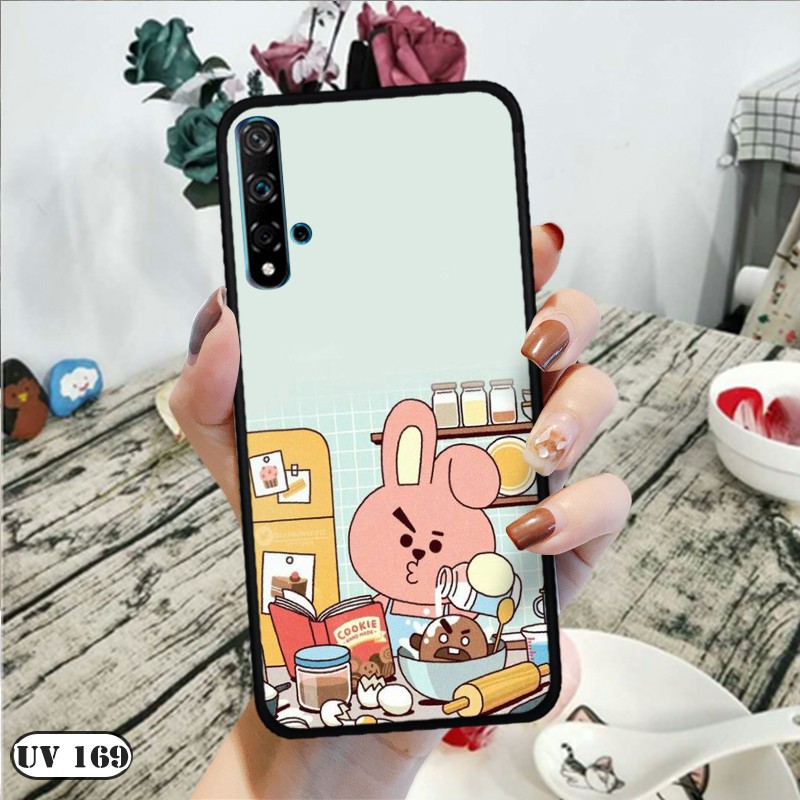 Ốp lưng nhám Huawei nova 5T- in hình