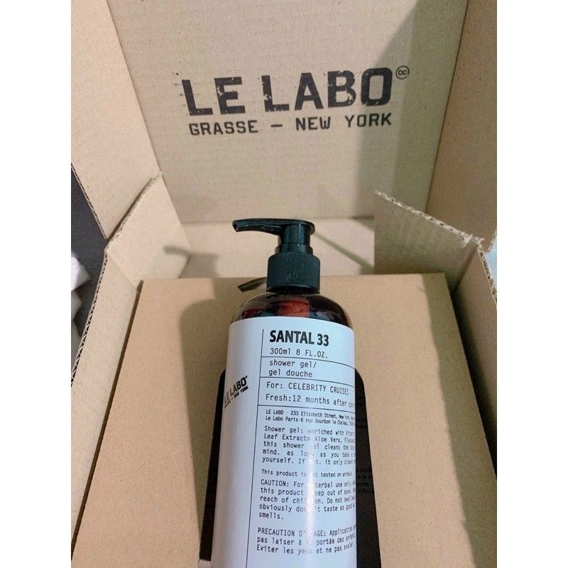 Sữa Tắm Le Labo 33 Siêu Thơm