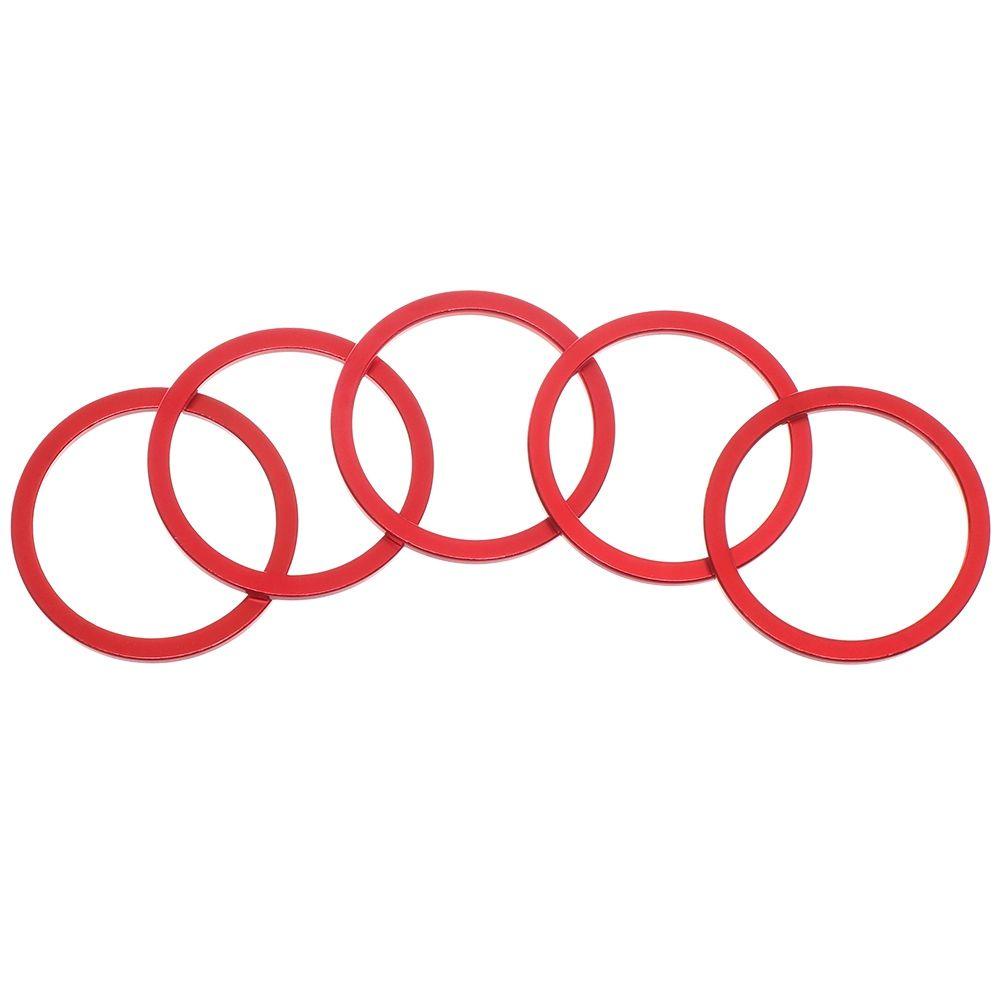 Set 5 Vòng Đệm Trục Bánh Đà Bằng Hợp Kim Nhôm Chất Lượng Cao Cho Xe Đạp Leo Núi