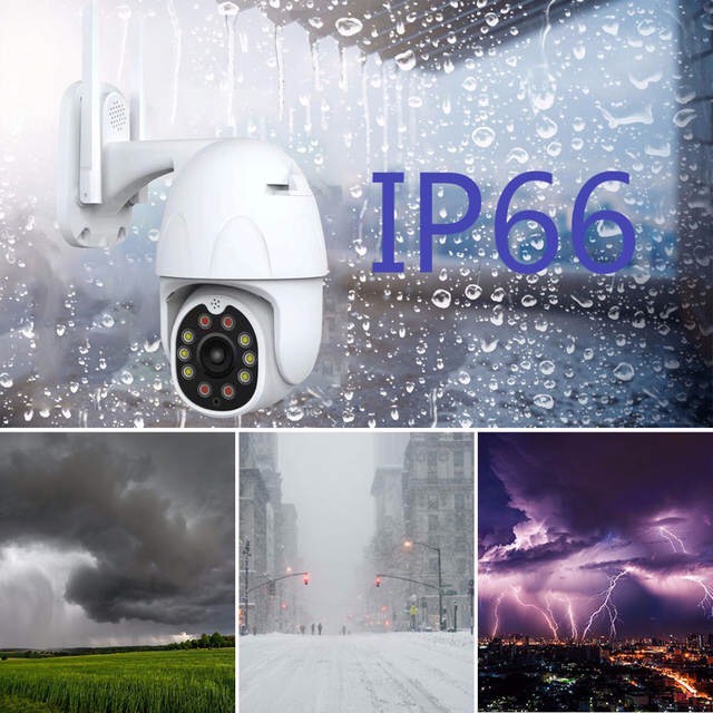 CAMERA NGOÀI TRỜI PTZ 10LED 1080P XOAY 360 MẪU MỚI | BigBuy360 - bigbuy360.vn