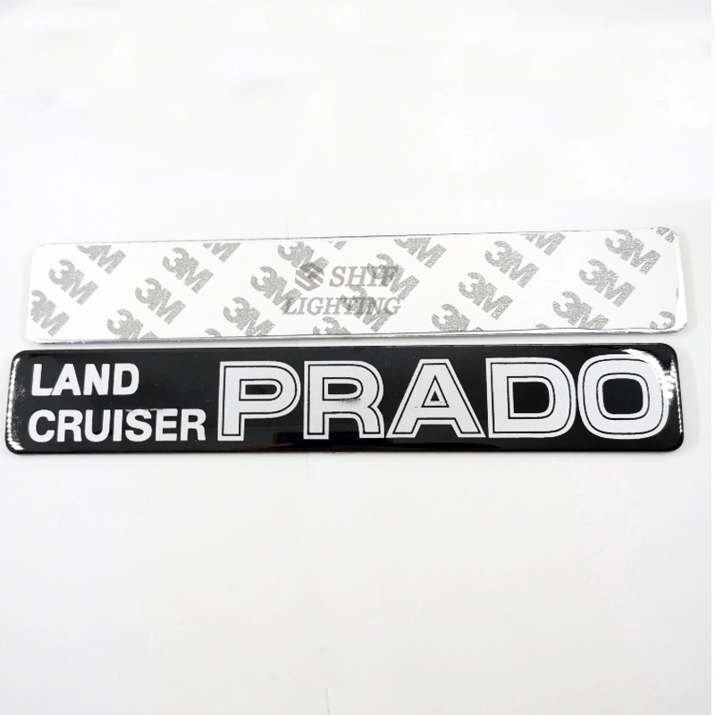 1 x Miếng Dán Logo ABS PRADO Cho Xe Hơi TOYOTA PRADO