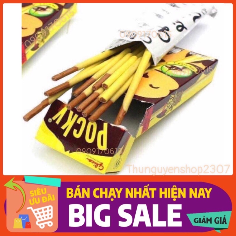 01 HỘP POCKY CHUỐI ĂN VẶT THÁI LAN