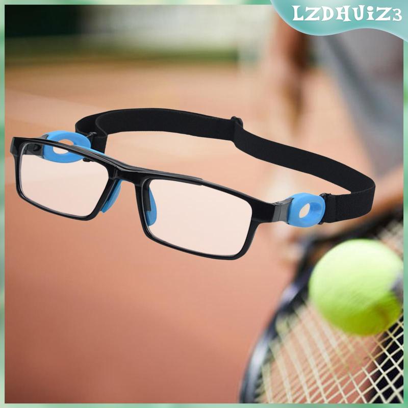 Kính Bảo Vệ Mắt Khi Chơi Bóng Rổ / Tennis / Đạp Xe Có Dây Đeo Co Giãn Điều Chỉnh Được lzdhuiz3