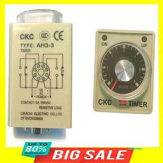 Relay Thời Gian CKC AH3-3 Kèm Đế