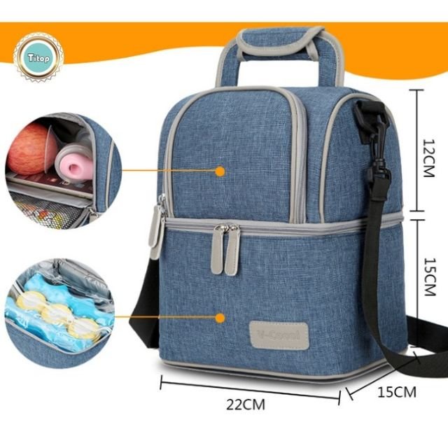 Balo Bỉm Sữa Giữ Nhiệt VCOOL Sành Điệu Cho Mẹ Và Bé