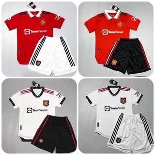 Áo Manchester 2022 | Bộ Quần Áo Bóng Đá CLB Manchester United Sân Nhà 2021/2022 Màu Đỏ