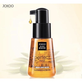 Tinh dầu dưỡng tóc uốn, nhuộm, tóc khô xơ jckoo 70ml phục hồi, tạo nếp tóc