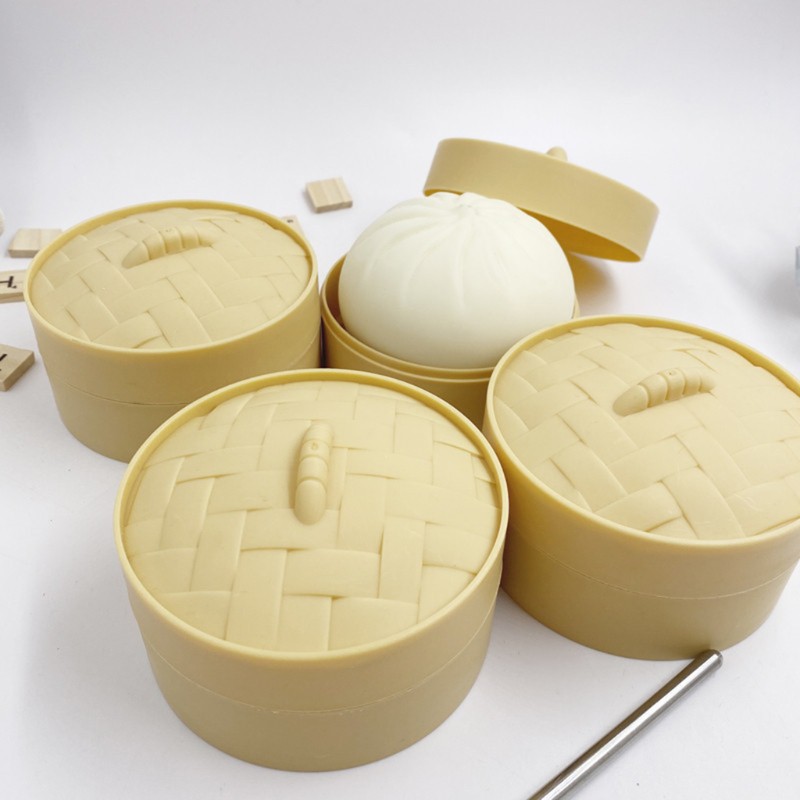 Đồ Chơi Hấp Bánh Bao Giúp Giảm Căng Thẳng