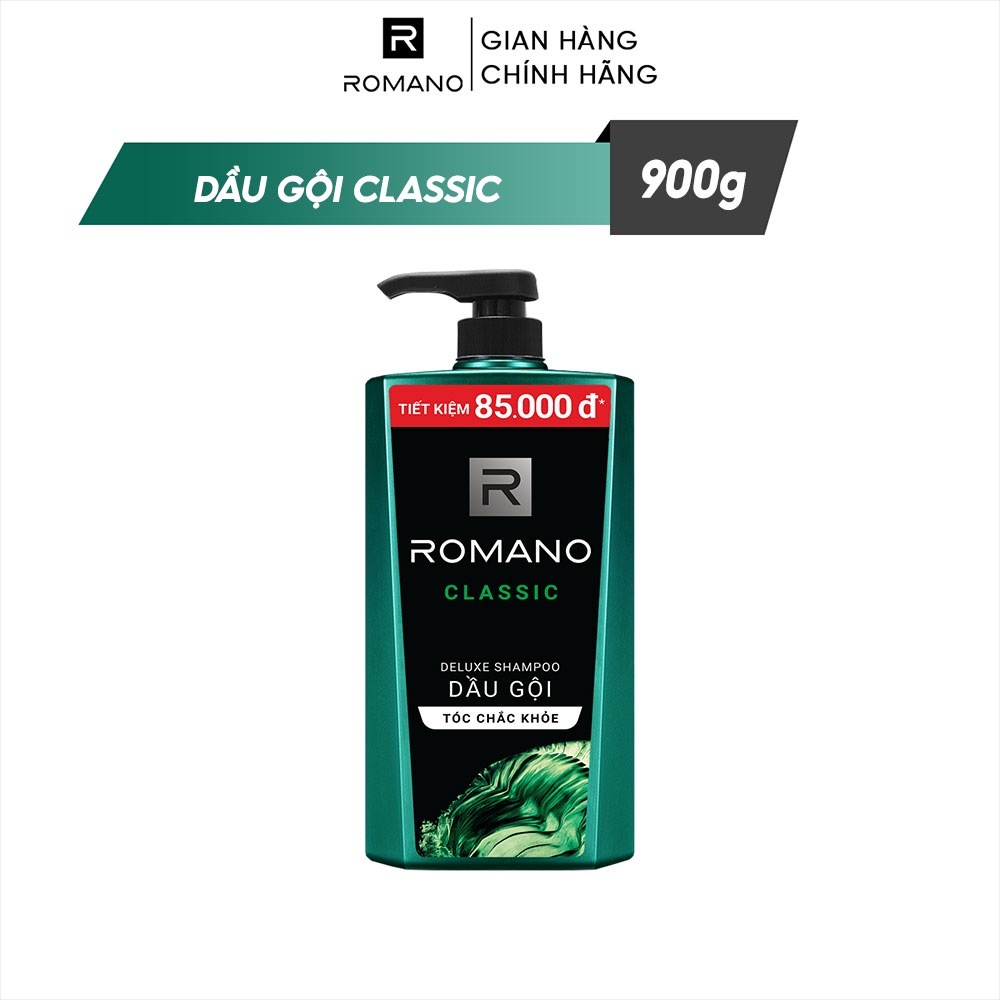 Dầu gội Romano hương nước hoa 900g Classic