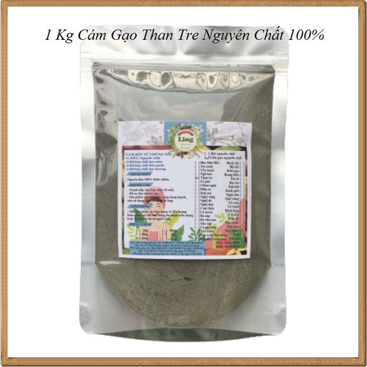 [Sỉ-Rẻ] Tinh Cám Gạo Thân Tre 1 Ký nguyên chất thiên nhiên 100% có giấy VSATTP và ĐKKD dùng đa công dụng [Lẻ-Sỉ]