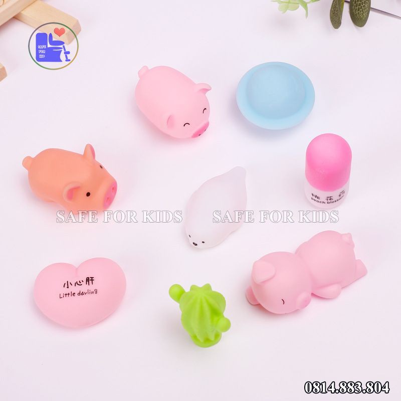 Squishy Thú Dẻo Nhiều Hình Dễ Thương - Đồ Chơi Xả Stress Thư Giãn Sau Những Giờ Làm, Học Hành Căng Thẳng