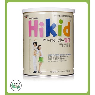 Sữa Hikid Hương Vị Vani - 600Gr [Hàng Nội Địa Hàn Quốc, Date 2020]