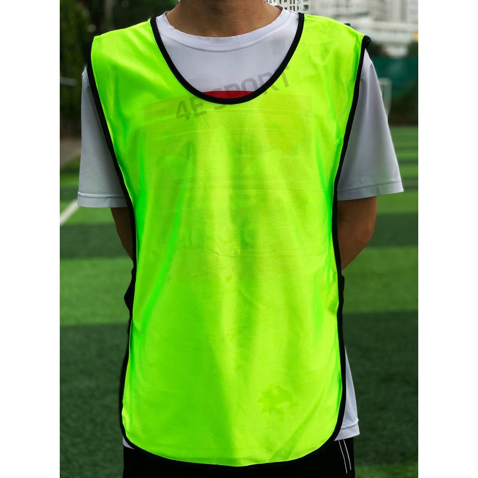 Combo Áo Bib lưới tập bóng đá, thi đấu trong thể thao, đồng phục team building, đi giả ngoại, có bo co giãn