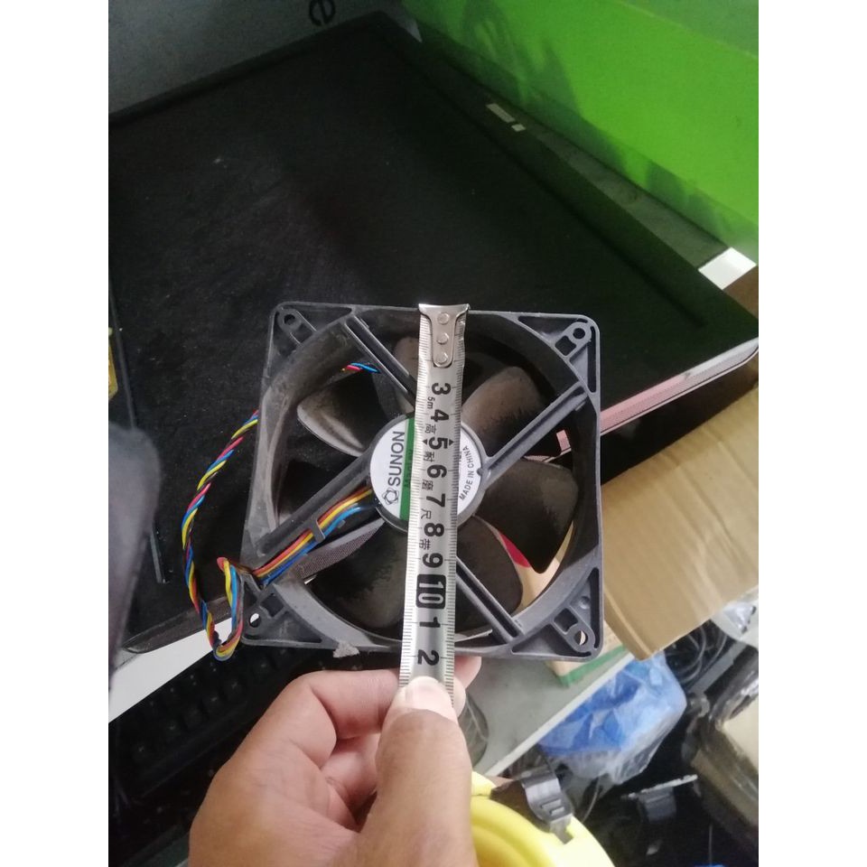Quạt Fan 12V kích thước Fan 12 , Quạt dell 10.8W. Quạt 12v 0.9A