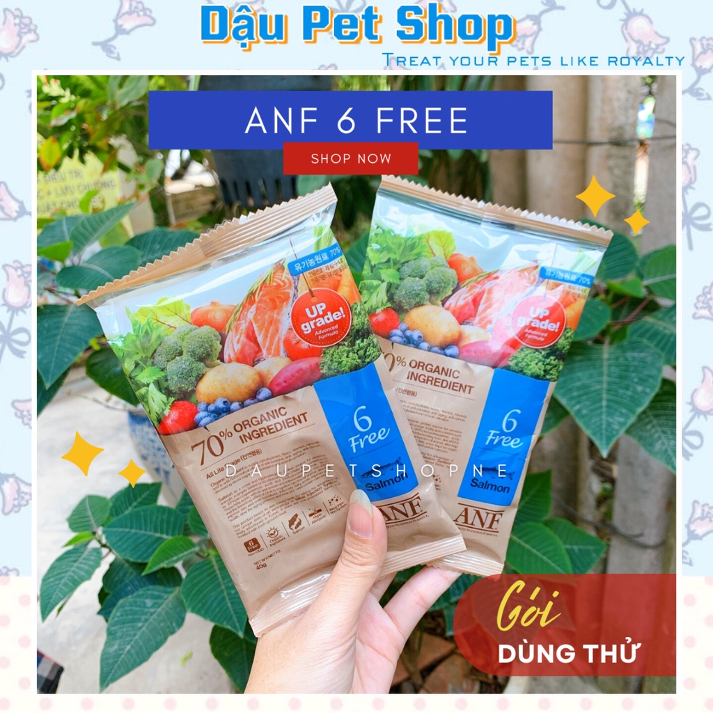 [Gói Dùng Thử] ANF thức ăn hạt hữu cơ dành cho chó 40g