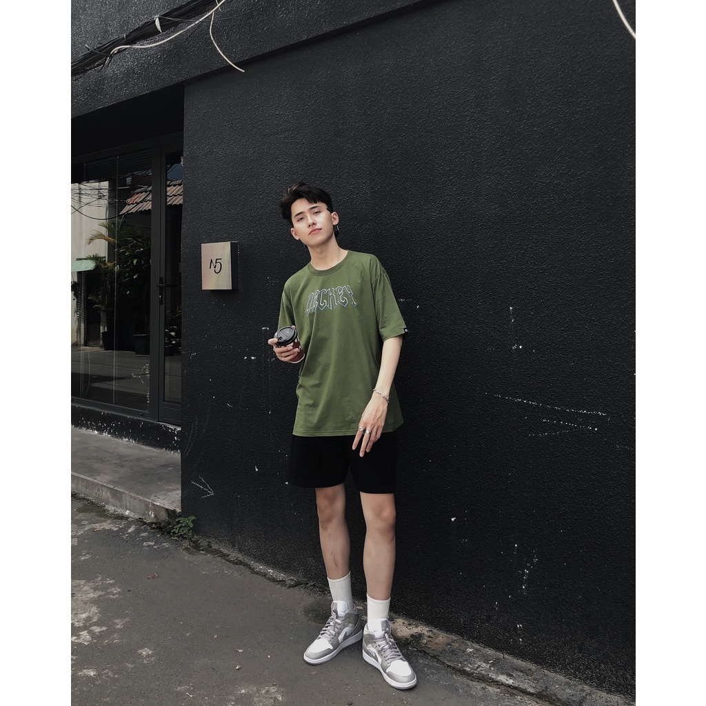 Áo Thun Cotton Unisex Nam Nữ Form Rộng Local Brand DECKEY LIGHTING ROBOT